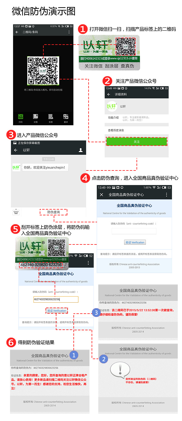 微信防偽標簽
